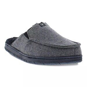 Mens Hurley Relax Slip-On Moccasin Slippers Sherpa Lining Size Small 6/7 NWT